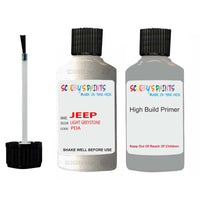 jeep cherokee light greystone pda touch up paint 2006 2012