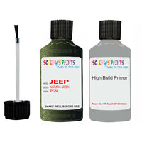 jeep compass natural green pgn touch up paint 2010 2014