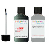 jeep grand cherokee shale green pgr touch up paint 2000 2005