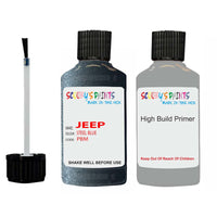 jeep grand cherokee steel blue pbq touch up paint 2000 2005