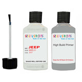 jeep renagade white 317 pwv touch up paint 2015 2021