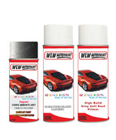 jaguar xf corris ammonite grey aerosol spray car paint clear lacquer 2136 With primer anti rust undercoat protection
