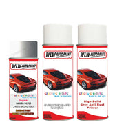 jaguar xf hakuba silver aerosol spray car paint clear lacquer 2459 With primer anti rust undercoat protection