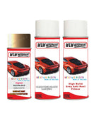 jaguar f pace halcyon gold aerosol spray car paint clear lacquer gau With primer anti rust undercoat protection