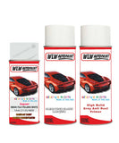 jaguar xe indus fuji polaris white aerosol spray car paint clear lacquer 2135 With primer anti rust undercoat protection