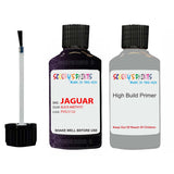 jaguar xfr black amethyst code pvs touch up paint with anti rust primer undercoat