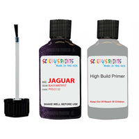 jaguar xf black amethyst code pvs touch up paint with anti rust primer undercoat