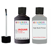 jaguar xfr black berry code 2163 touch up paint with anti rust primer undercoat