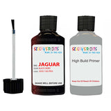 jaguar xf black cherry code 2045 touch up paint with anti rust primer undercoat