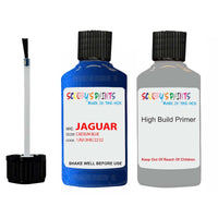 jaguar xj caesium blue code 1av touch up paint with anti rust primer undercoat