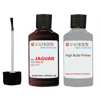 jaguar f type desire red code 2347 touch up paint with anti rust primer undercoat
