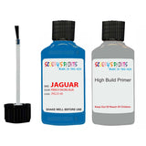 jaguar xj french racing blue code jyg touch up paint with anti rust primer undercoat