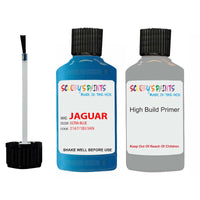 jaguar xf ultra blue code 2167 touch up paint with anti rust primer undercoat