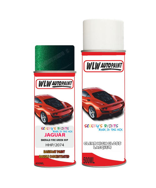 jaguar xj emerald fire green aerosol spray car paint clear lacquer hhpBody repair basecoat dent colour