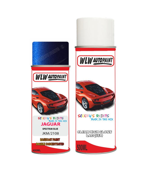 jaguar xf spectrum blue aerosol spray car paint clear lacquer jkmBody repair basecoat dent colour