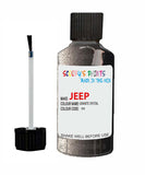 mazda mx5 titanium grey aerosol spray car paint clear lacquer 25g Scratch Stone Chip Repair 