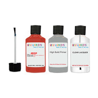 jeep wrangler bright mango v5 rv5 touch up paint 1995 1996 Primer undercoat anti rust protection