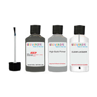 jeep cherokee ceramic gray 503 pdn touch up paint 2017 2021 Primer undercoat anti rust protection