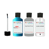 jeep cherokee surf blue pqd touch up paint 2007 2021 Primer undercoat anti rust protection