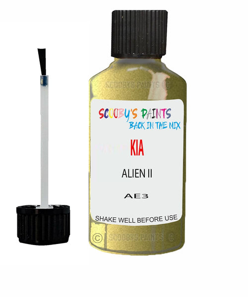 Paint For KIA soul ALIEN II Code AE3 Touch up Scratch Repair Pen