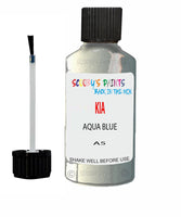 Paint For KIA carens AQUA BLUE Code A5 Touch up Scratch Repair Pen