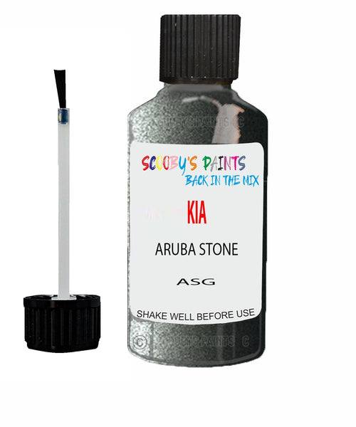 Paint For KIA sorento ARUBA STONE Code ASG Touch up Scratch Repair Pen
