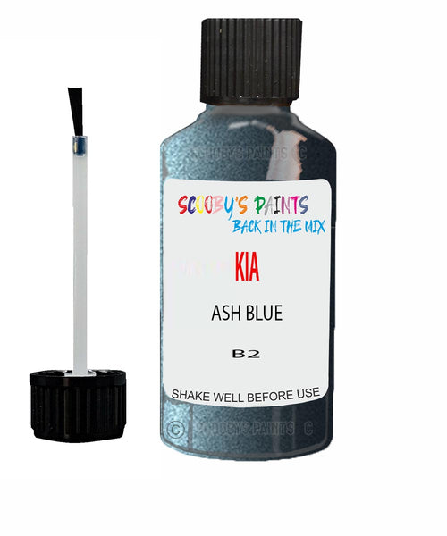 Paint For KIA Rio ATLANTIC BLUE Code B2 Touch up Scratch Repair Pen