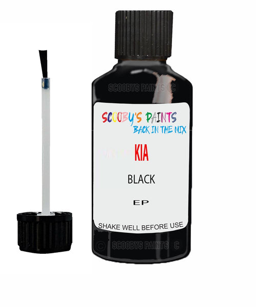 Paint For KIA shuma BLACK Code EP Touch up Scratch Repair Pen