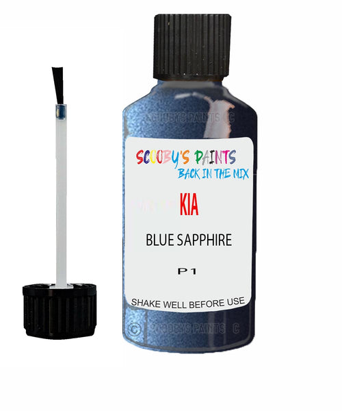 Paint For KIA carnival BLUE SAPPHIRE Code P1 Touch up Scratch Repair Pen
