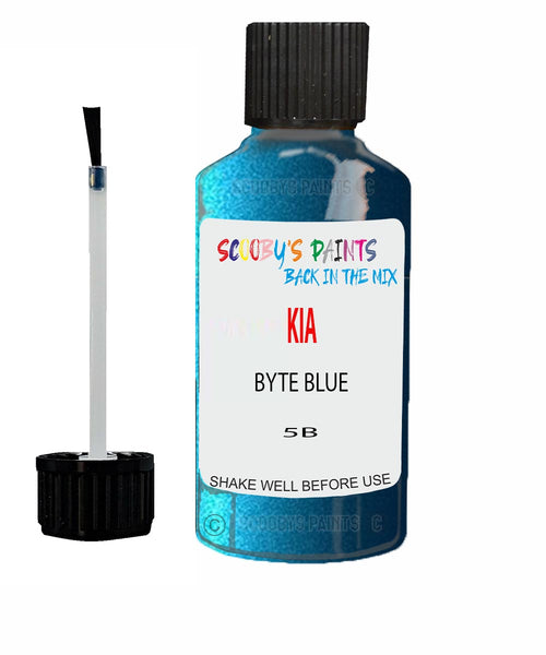 Paint For KIA magentis BYTE BLUE Code 5B Touch up Scratch Repair Pen