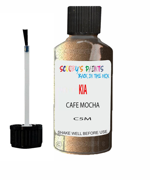 Paint For KIA picanto CAFE MOCHA Code C5M Touch up Scratch Repair Pen