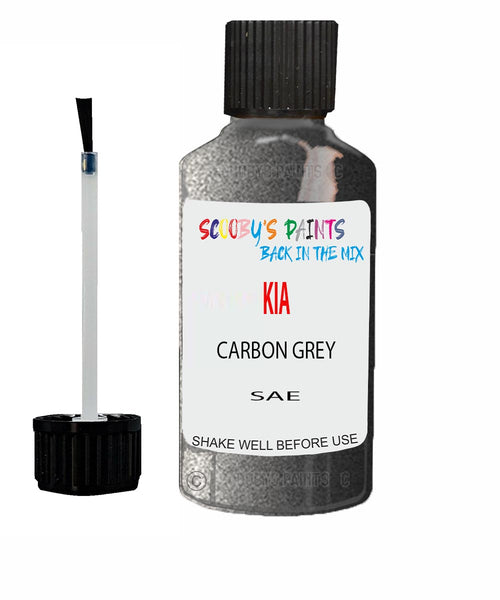 Paint For KIA Rio CARBON GREY Code SAE Touch up Scratch Repair Pen