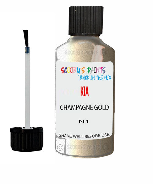 Paint For KIA forte CHAMPAGNE GOLD Code N1 Touch up Scratch Repair Pen