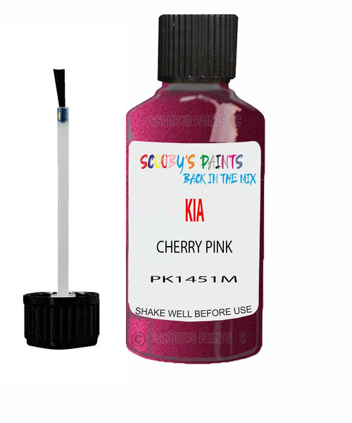 Paint For KIA picanto CHERRY PINK Code PK1451M Touch up Scratch Repair Pen