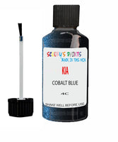 Paint For KIA shuma COBALT BLUE Code B3 Touch up Scratch Repair Pen