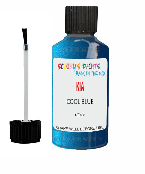 Paint For KIA picanto COOL BLUE Code C0 Touch up Scratch Repair Pen