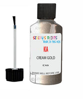 Paint For KIA optima CREAM GOLD Code D8 Touch up Scratch Repair Pen