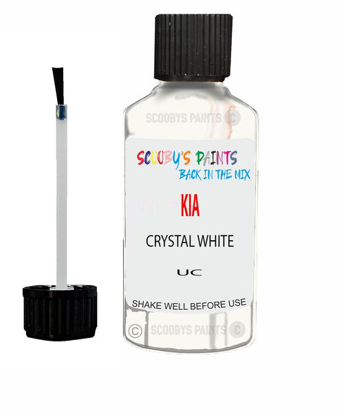 Paint For KIA magentis CRYSTAL WHITE Code UC Touch up Scratch Repair Pen