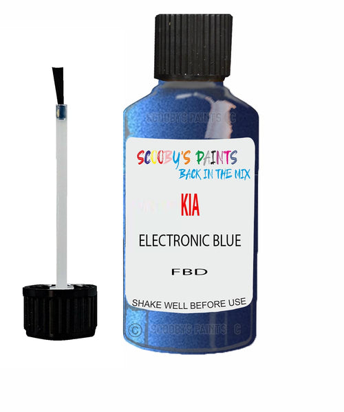 Paint For KIA soul ev ELECTRONIC BLUE Code ACH Touch up Scratch Repair Pen