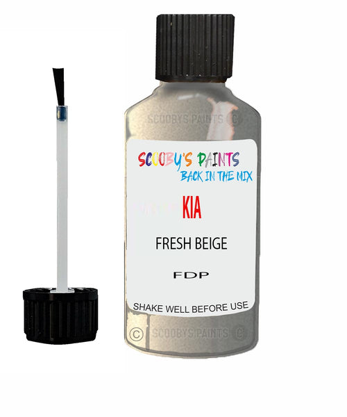Paint For KIA Rio FRESH BEIGE Code FDP Touch up Scratch Repair Pen