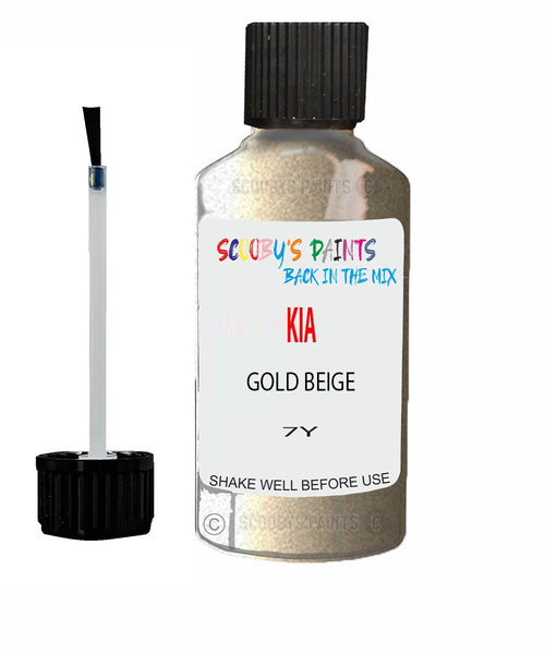 Paint For KIA sorento GOLD BEIGE Code 7Y Touch up Scratch Repair Pen