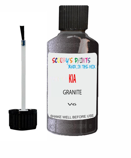 Paint For KIA shuma GRANITE Code V6 Touch up Scratch Repair Pen