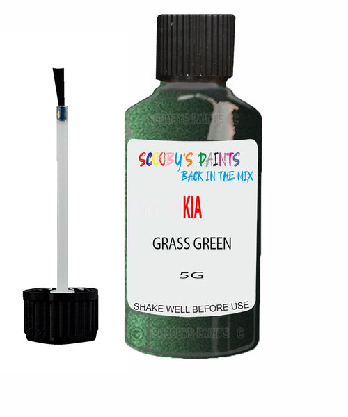 Paint For KIA carnival GRASS GREEN Code 5G Touch up Scratch Repair Pen