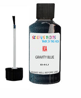 Paint For KIA optima GRAVITY BLUE Code B4U Touch up Scratch Repair Pen