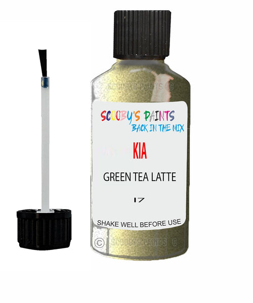 Paint For KIA soul GREEN TEA LATTE Code I7 Touch up Scratch Repair Pen