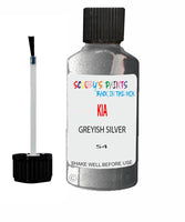 Paint For KIA sportage GREYISH SILVER Code S4 Touch up Scratch Repair Pen