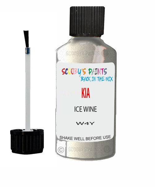 Paint For KIA Rio ICE WINE Code W4Y Touch up Scratch Repair Pen