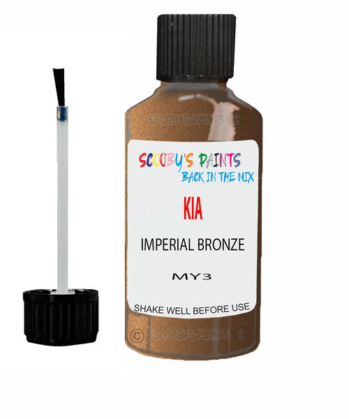 Paint For KIA sorento IMPERIAL BRONZE Code MY3 Touch up Scratch Repair Pen