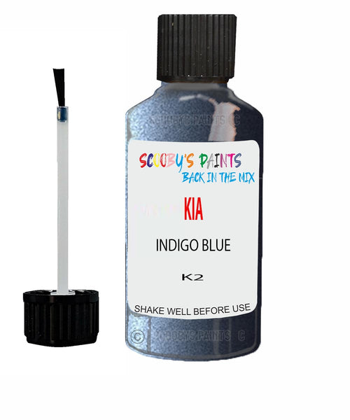 Paint For KIA sephia INDIGO BLUE Code K2 Touch up Scratch Repair Pen