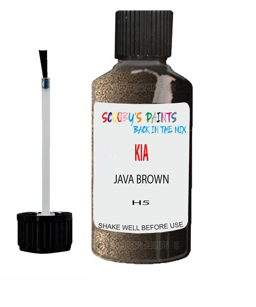 Paint For KIA carens JAVA BROWN Code H5 Touch up Scratch Repair Pen